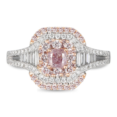 6F605580AQLRPD 18KT Pink Diamond Ring