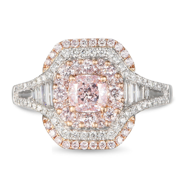 6F605604AQLRPD 18KT Pink Diamond Ring