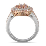 6F605605AQLRPD 18KT Pink Diamond Ring