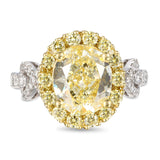 6F605686AULRYD 18KT Yellow Diamond Ring