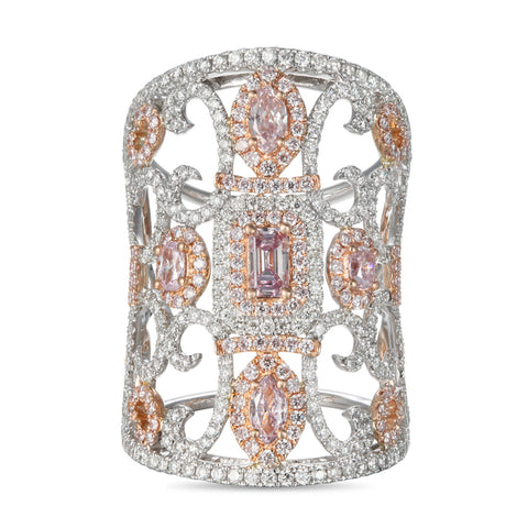 6F605701AQLRPD 18KT Pink Diamond Ring