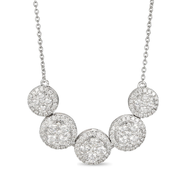 6F605868AWCHD0 18KT White Diamond Necklace