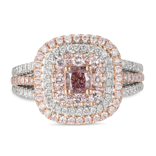 6F606324AQLRPD 18KT Pink Diamond Ring