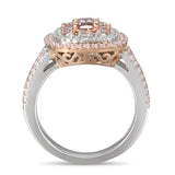 6F606324AQLRPD 18KT Pink Diamond Ring
