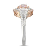 6F606325AQLRPD 18KT Pink Diamond Ring