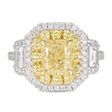 6F606361AWLRYD 18KT Yellow Diamond Ring