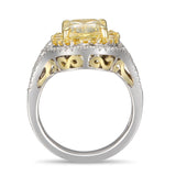 6F606363AWLRYD 18KT Yellow Diamond Ring