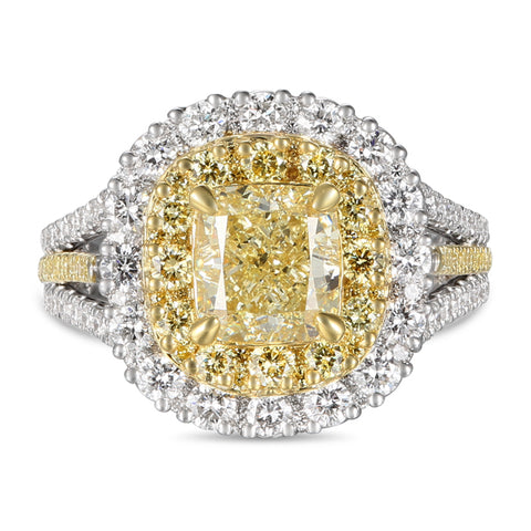 6F606381AULRYD 18KT Yellow Diamond Ring