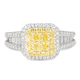 6F606382AULRYD 18KT Yellow Diamond Ring