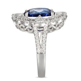 6F606385AWLRDS 18KT Blue Sapphire Ring