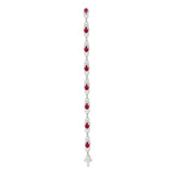 6F606443AWLBDR 18KT Ruby Bracelet