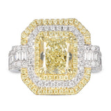 6F606471AULRYD 18KT Yellow Diamond Ring