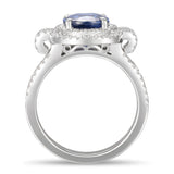 6F606472AWLRDS 18KT Blue Sapphire Ring