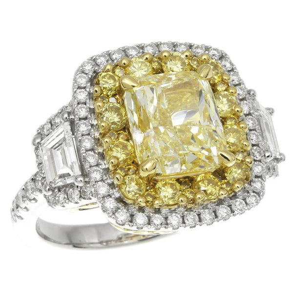 6F606501AULRYD 18KT Yellow Diamond Ring
