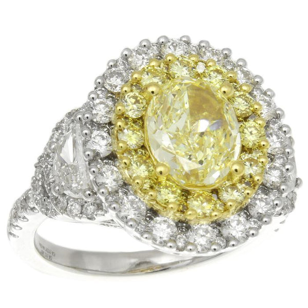 6F606660AULRYD 18KT Yellow Diamond Ring