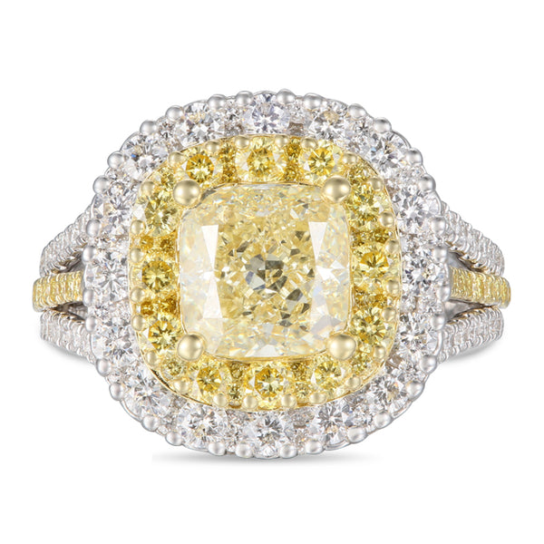 6F606661AULRYD 18KT Yellow Diamond Ring