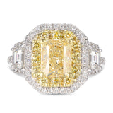 6F606674AULRYD 18KT Yellow Diamond Ring