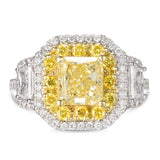 6F606675AULRYD 18KT Yellow Diamond Ring