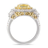 6F606675AULRYD 18KT Yellow Diamond Ring