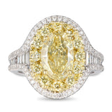 6F606677AULRYD 18KT Yellow Diamond Ring