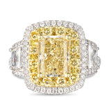 6F606691AULRYD 18KT Yellow Diamond Ring