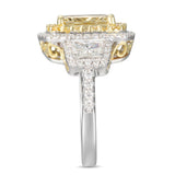 6F606691AULRYD 18KT Yellow Diamond Ring