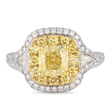6F606771AULRYD 18KT Yellow Diamond Ring