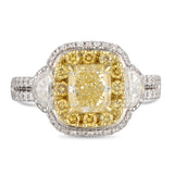 6F607015AULRYD 18KT Yellow Diamond Ring