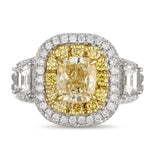 6F607016AULRYD 18KT Yellow Diamond Ring