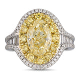 6F607033AULRYD 18KT Yellow Diamond Ring