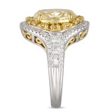 6F607033AULRYD 18KT Yellow Diamond Ring