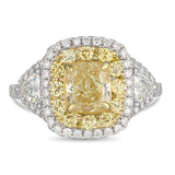 6F607034AULRYD 18KT Yellow Diamond Ring