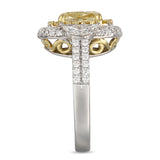 6F607038AULRYD 18KT Yellow Diamond Ring