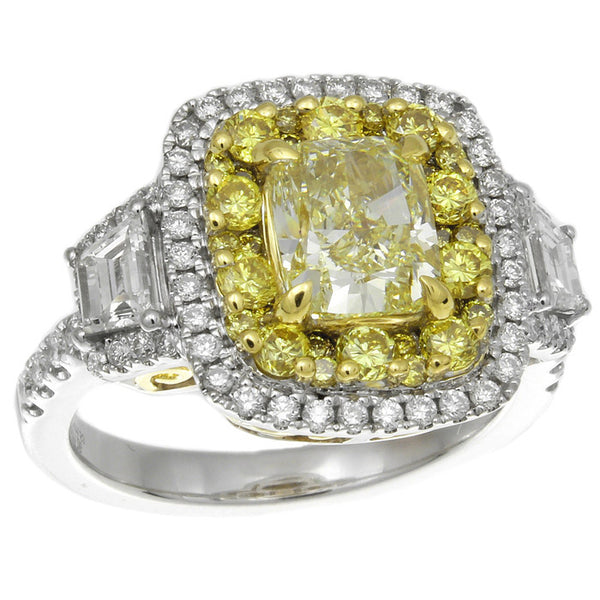 6F607044AULRYD 18KT Yellow Diamond Ring