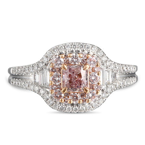 6F608103AQLRPD 18KT Pink Diamond Ring