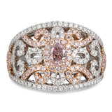 6F608105AQLRPD 18KT Pink Diamond Ring