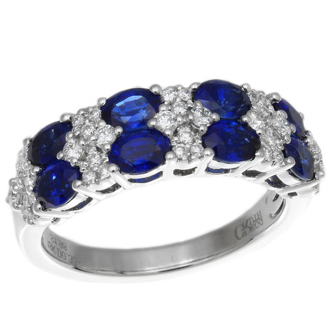 6F608112AWLRDS 18KT Blue Sapphire Ring