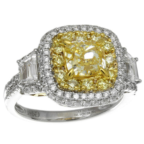 6F608211AULRYD 18KT Yellow Diamond Ring