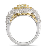 6F608212AULRYD 18KT Yellow Diamond Ring