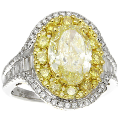 6F608336AULRYD 18KT Yellow Diamond Ring