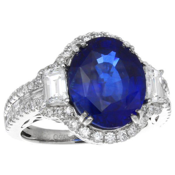 6F608360PWLRDS PT White Diamond Ring