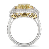 6F608366AULRYD 18KT Yellow Diamond Ring