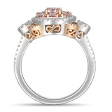 6F608374AQLRPD 18KT Pink Diamond Ring