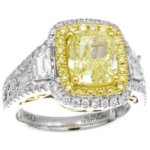 6F608414AULRYD 18KT Yellow Diamond Ring