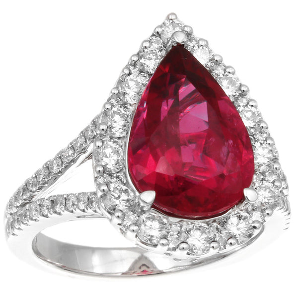 6F608425AWLRDR 18KT Rubellite Ring