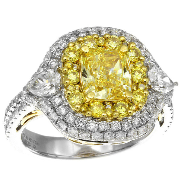 6F608626AULRYD 18KT Yellow Diamond Ring
