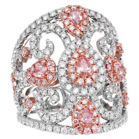6F608628AQLRPD 18KT Pink Diamond Ring