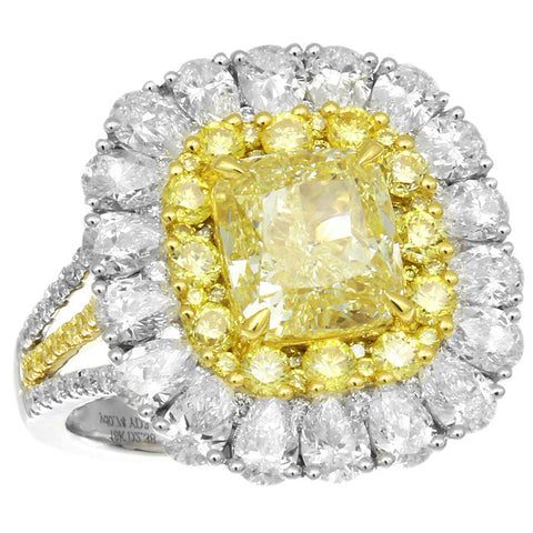 6F608664AULRYD 18KT Yellow Diamond Ring
