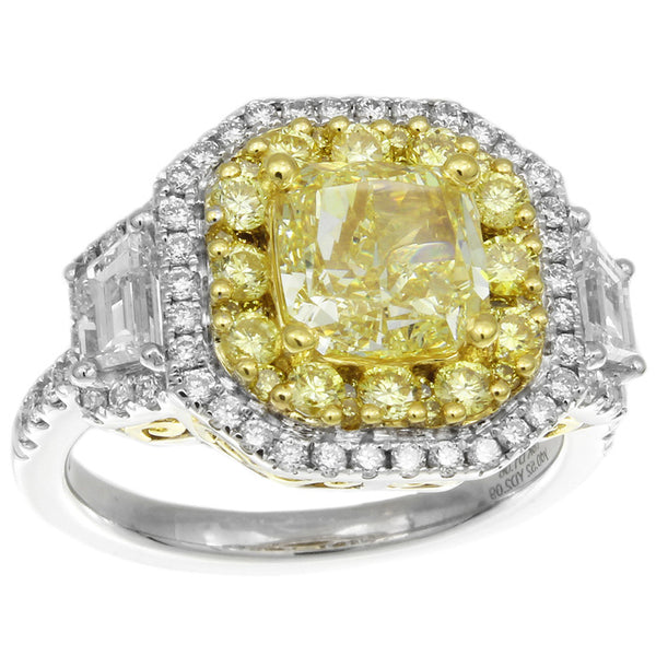 6F608665AULRYD 18KT Yellow Diamond Ring