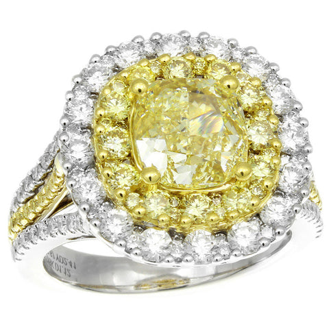 6F608666AULRYD 18KT Yellow Diamond Ring